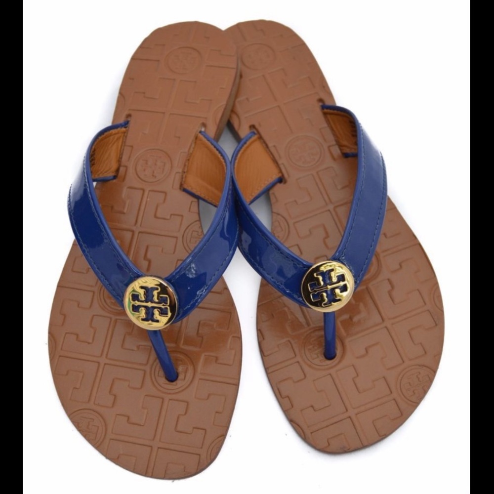 Tory Burch Thora Sandals Navy
